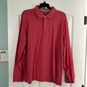 Vineyard vines, long sleeve polo size XL